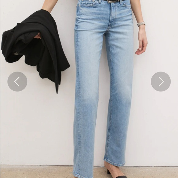 AYR the Roadie Straight Leg Jeans in Ghost Ranch - Picture 2 of 6